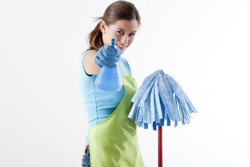 Illustration of accessible cleaning services for Edgware users
