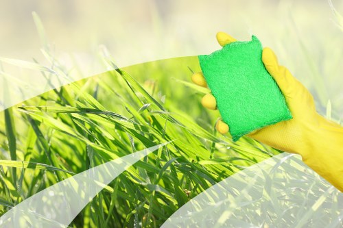 Domestic cleaning service in an Edgware family home