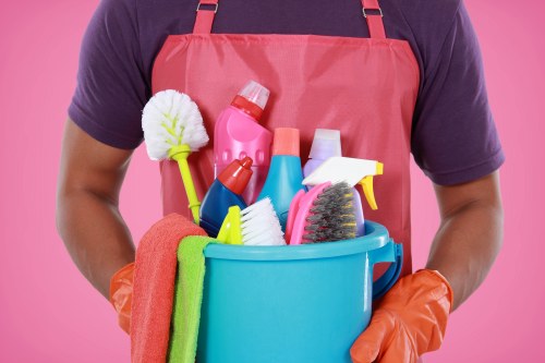 Professional cleaner in Edgware providing reliable home cleaning
