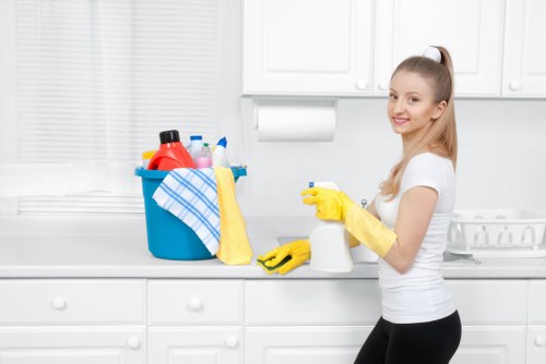 Trusted Edgware cleaners focusing on quality and care in a property