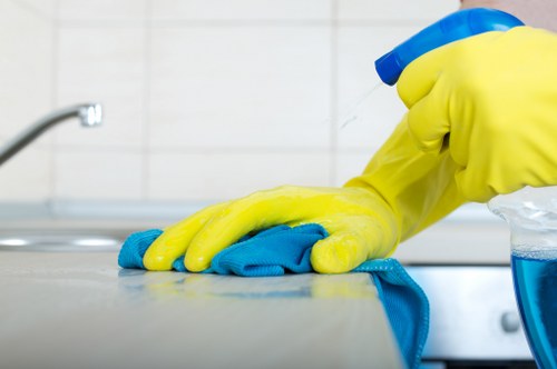 Deep carpet cleaning equipment used in Edgware property