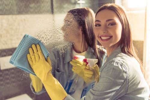Detailed professional cleaning work by Edgware Cleaners in a modern property