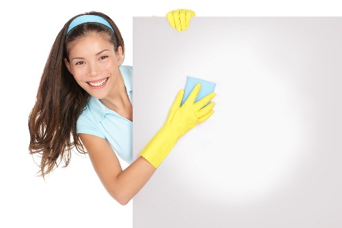 Waste sorting and disposal compliance during cleaning