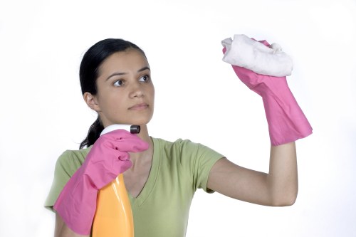 Cleaning team maintaining a safe and compliant workplace