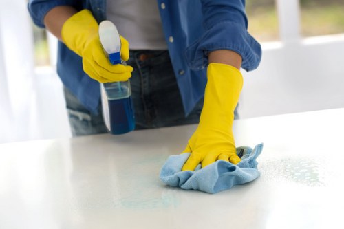 Building exterior restoration through facade cleaning in Edgware